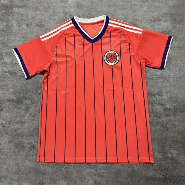 Adidas Scotland Away Jersey Coral Blue