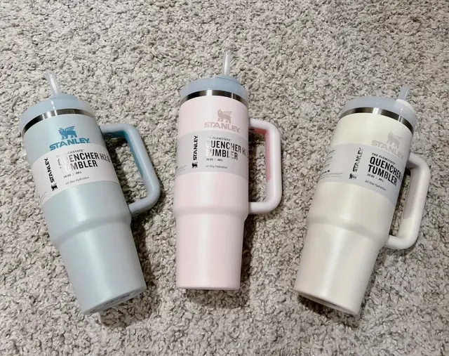 Stanley Quencher H2.0 FlowState Tumbler Pink