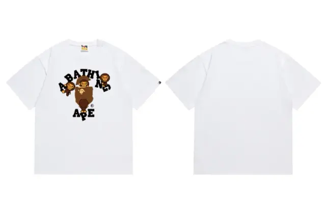 A Bathing Ape Family White T-Shirt