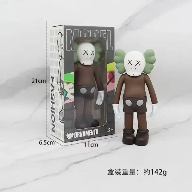 KAWS Companion Standing Brown and Green