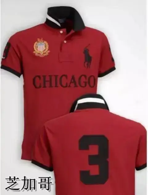 Ralph Lauren Chicago Polo Shirt Red