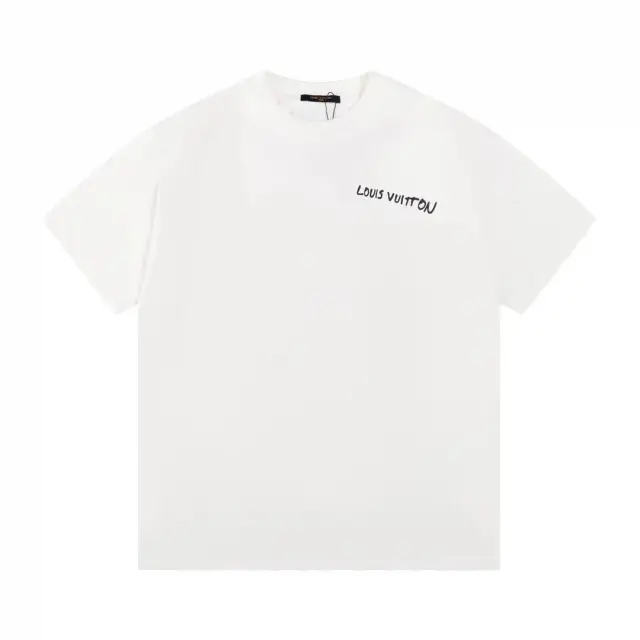 Louis Vuitton Script Logo White T-Shirt