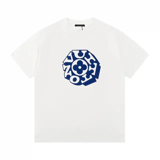 Louis Vuitton 3D Octagon Monogram White T-Shirt