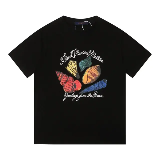 Louis Vuitton Greetings From The Dream Black T-Shirt