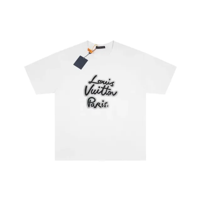 Louis Vuitton Neon Signature White T-Shirt
