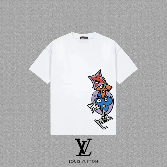 Louis Vuitton Cartoon Monogram White T-Shirt
