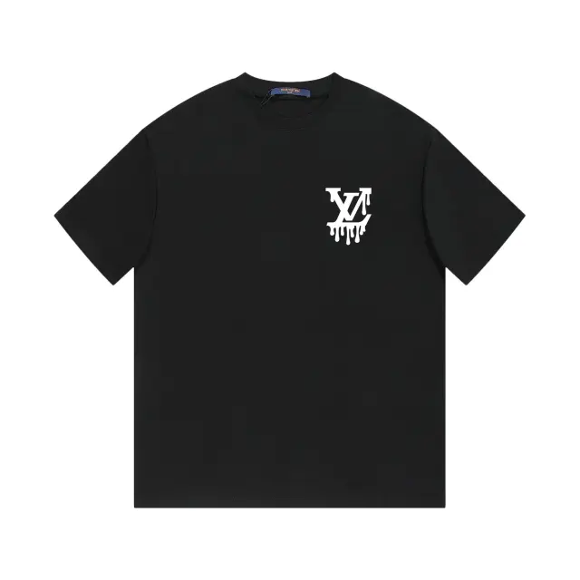 Louis Vuitton Drip LV Logo T-Shirt Black