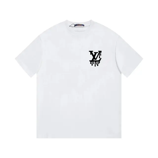 Louis Vuitton Drip LV Logo T-Shirt White