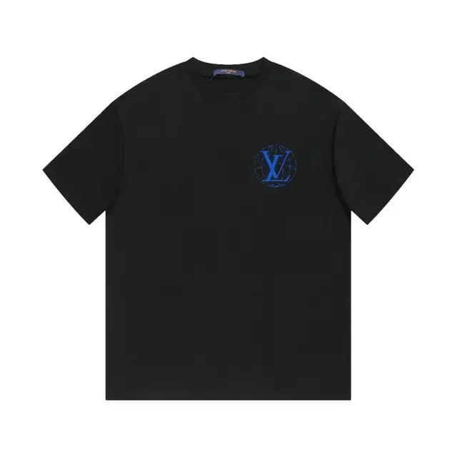 Louis Vuitton Globe LV Logo T-Shirt Black