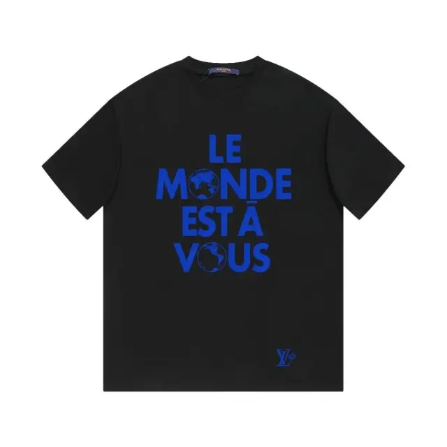 Louis Vuitton Le Monde Est A Vous T-Shirt Black
