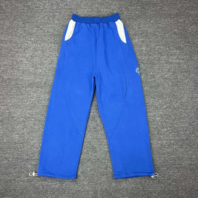 MORTPDA Sweatpants Royal Blue White