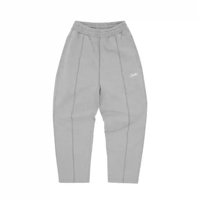 Corteiz Script Straight Leg Sweatpants Grey