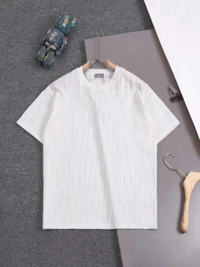 Dior Oblique Jacquard T-Shirt White