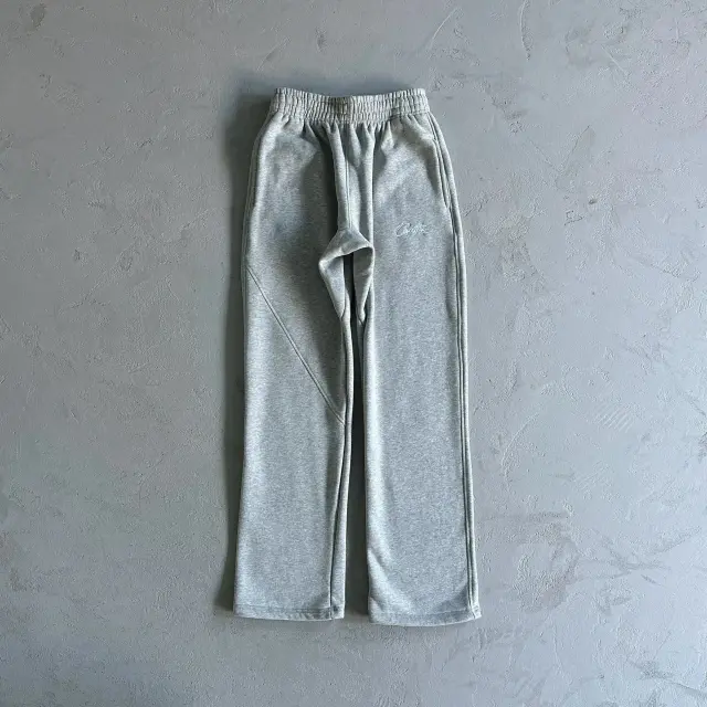 Corteiz Script Sweatpants Grey