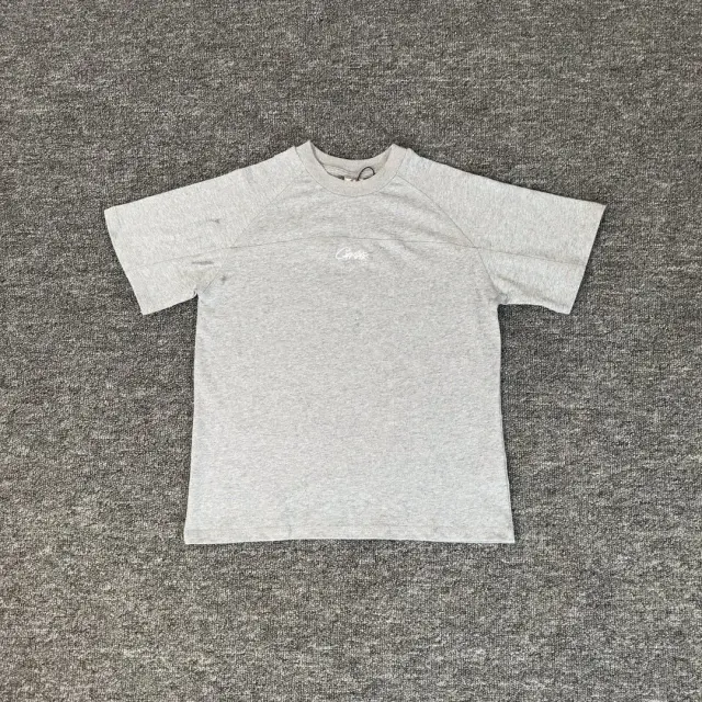 Corteiz Script T-Shirt Grey
