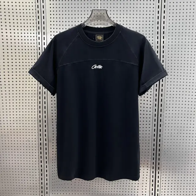 Corteiz Script T-Shirt Black