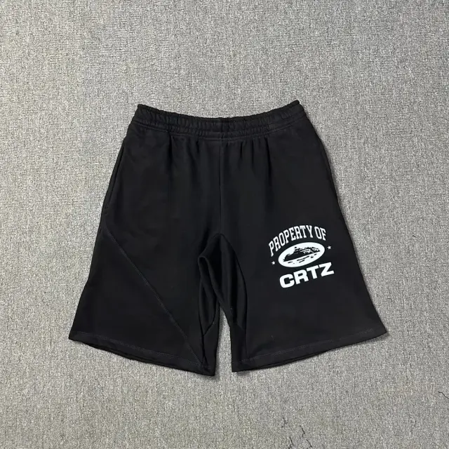 Corteiz Property Of Sweatshorts Black