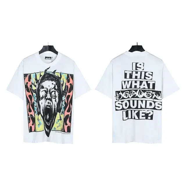 Hellstar Is This What Heaven Sounds Like T-Shirt White
