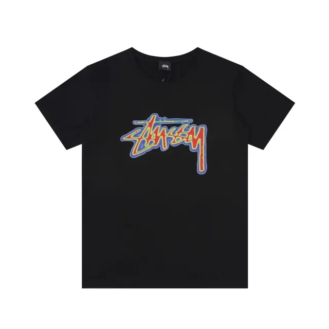 Stussy Heat Map T-Shirt Black