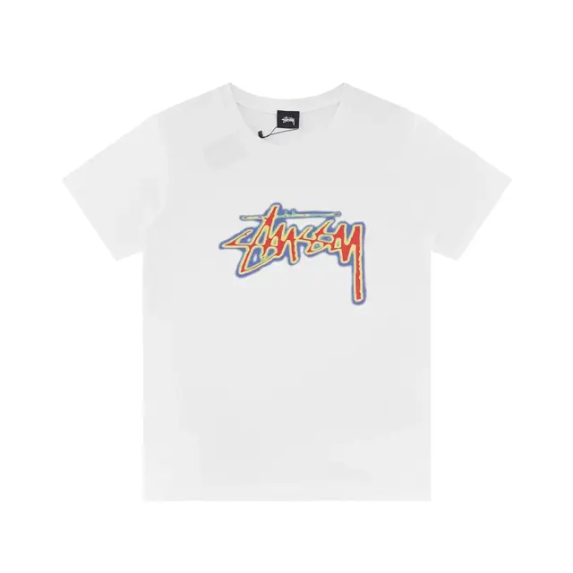 Stussy Heat Map T-Shirt White