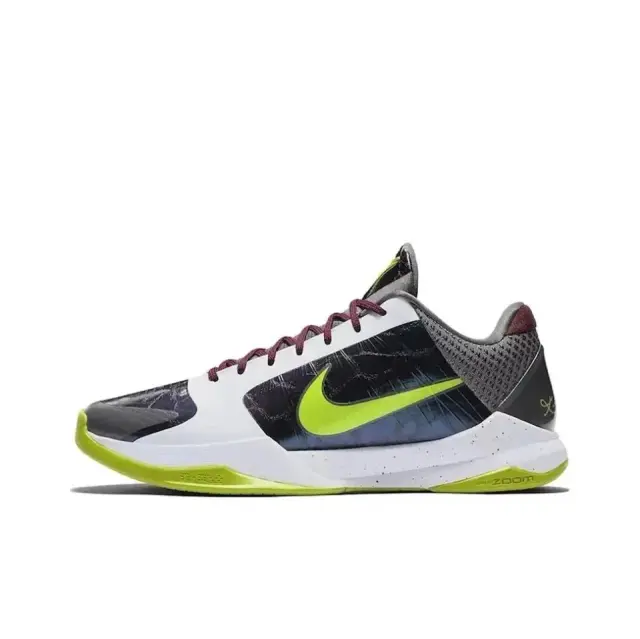 Nike Kobe 5 Protro White and Neon Green