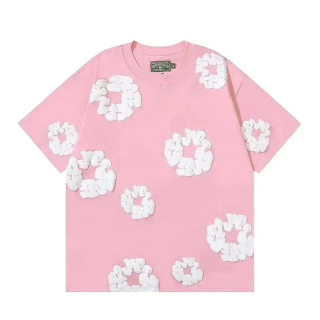 Denim Tears The Cotton Wreath T-Shirt Pink