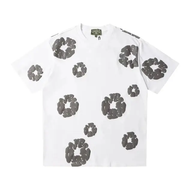Denim Tears The Cotton Wreath T-Shirt White Black