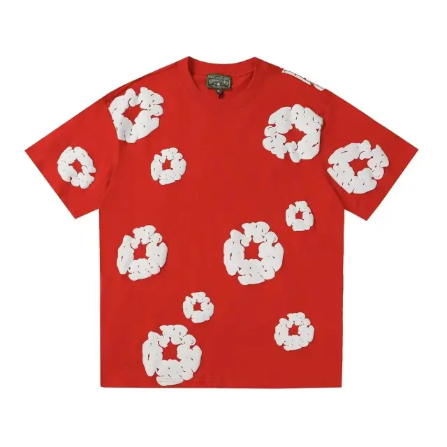 Denim Tears The Cotton Wreath T-Shirt Red