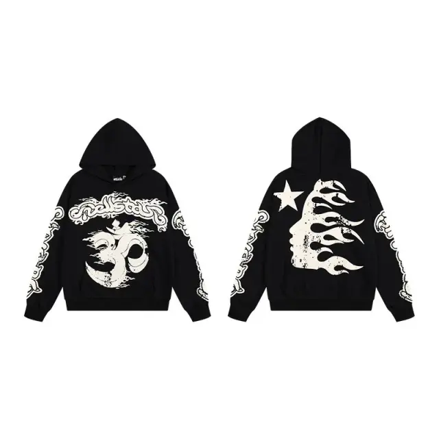Hellstar Yoga Hoodie Black