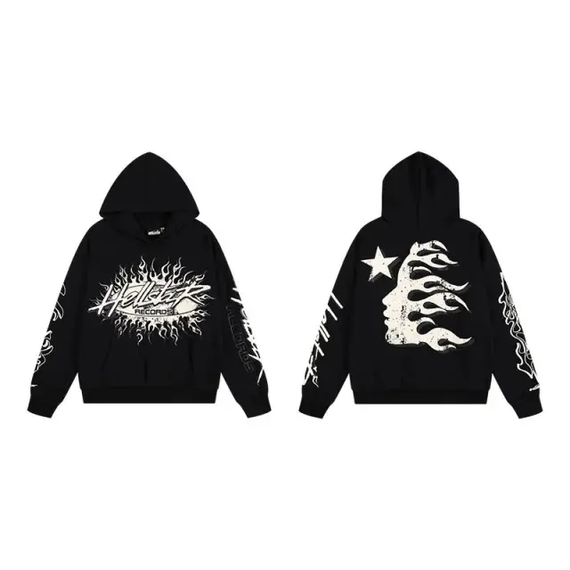 Hellstar Records Hoodie Black