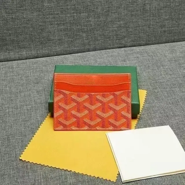 Goyard Saint Sulpice Card Holder Orange