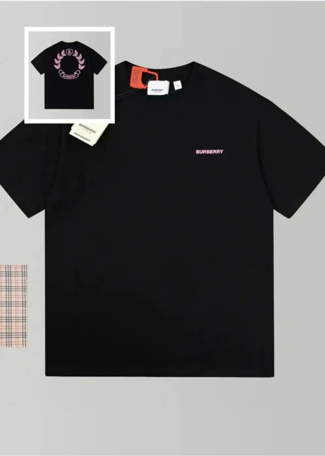 Burberry Laurel Crest T-Shirt Black