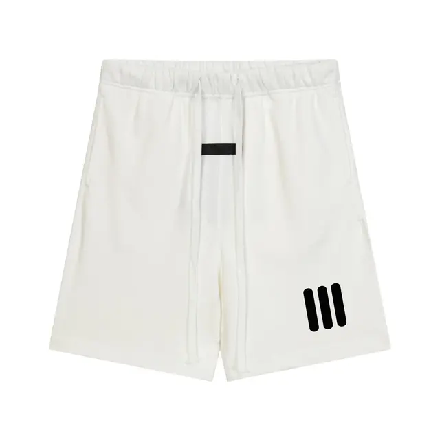 Fear of God Essentials Three Bar Sweatshorts White