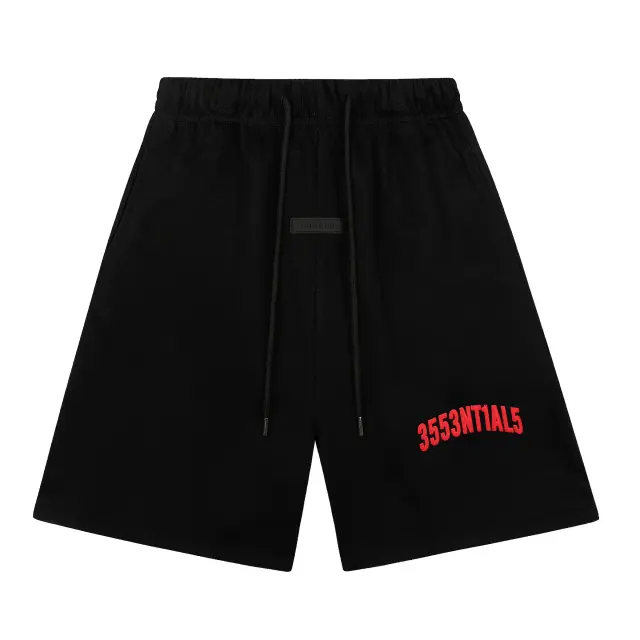 Fear of God Essentials 3553NT1AL5 Sweatshorts Black Red