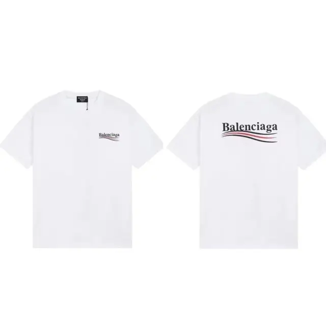 Balenciaga Political Campaign T-Shirt White