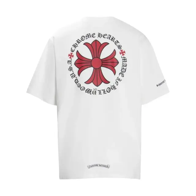 Chrome Hearts T-Shirt White Red