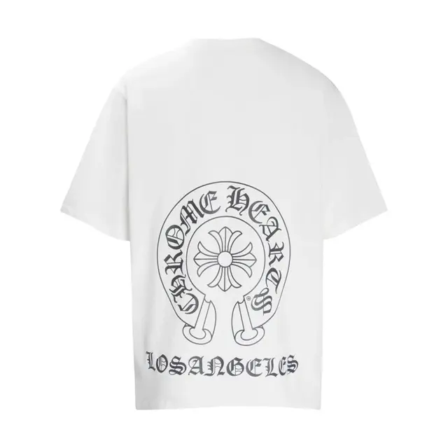 Chrome Hearts Los Angeles Horseshoe T-Shirt White