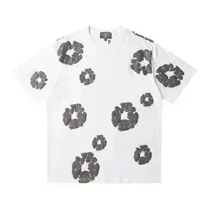 Denim Tears Cotton Wreath T-Shirt White Black