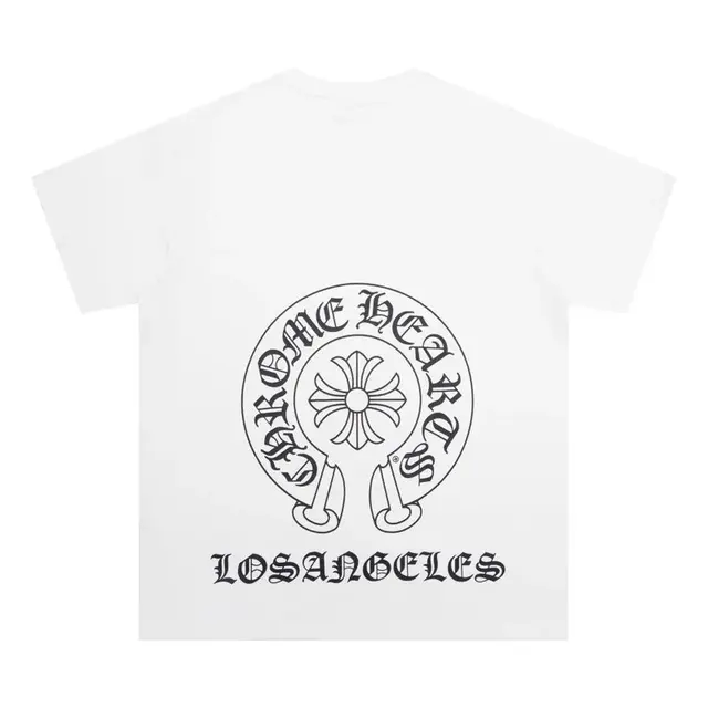 Chrome Hearts Los Angeles Horseshoe T-Shirt White