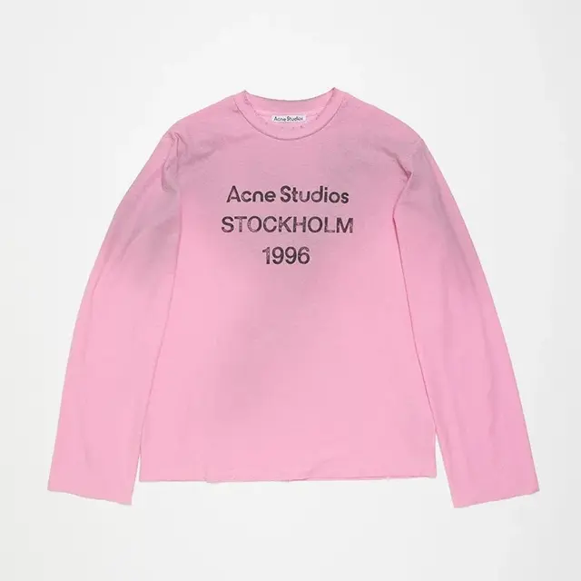 Acne Studios Stockholm 1996 Long Sleeve T-Shirt Pink