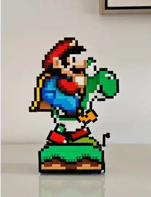 LEGO Super Mario World Mario & Yoshi Multicolor
