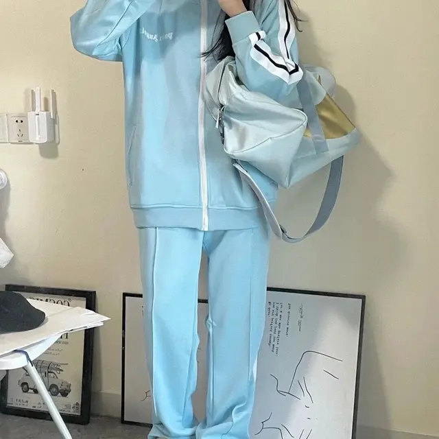 Palm Angels Classic Tracksuit Light Blue