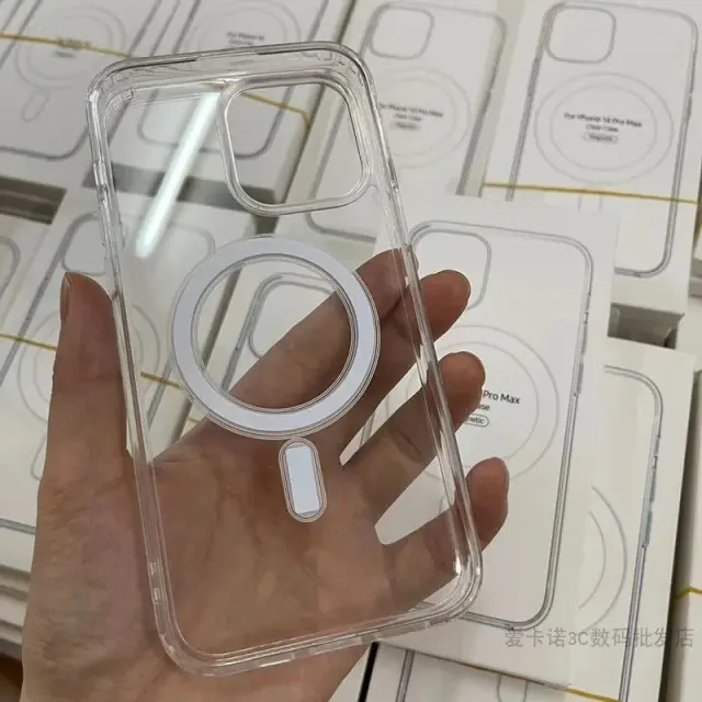 Magnetic Clear Case for iPhone 11 Pro Clear