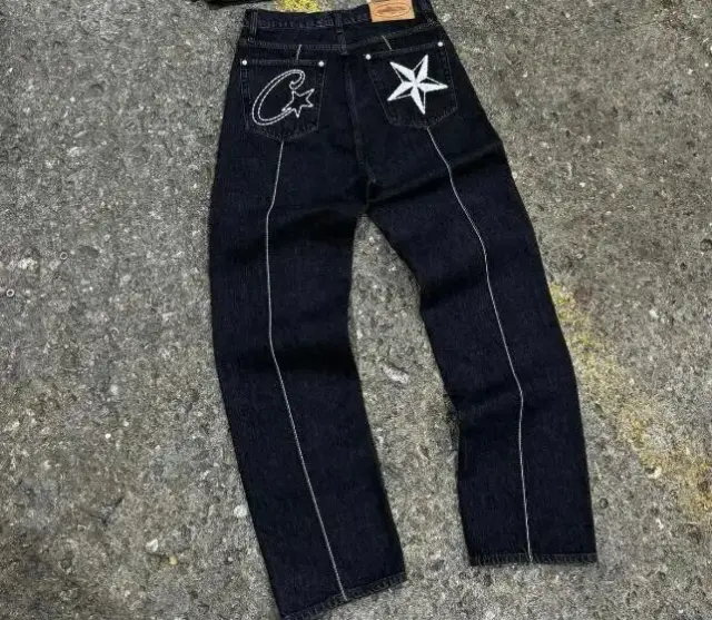 Corteiz 5 Starz Denim Jeans 'Black'