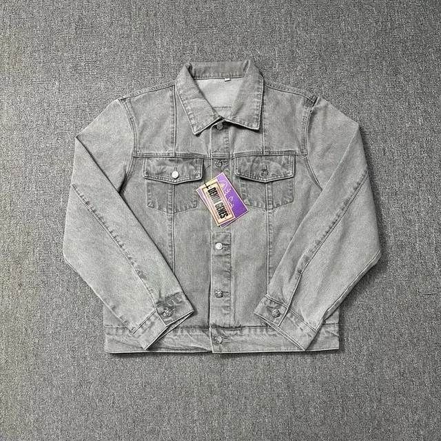 Corteiz Denim Genes Denim Jacket 'Grey'