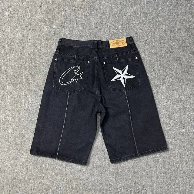 Corteiz 5 Starz Denim Shorts 'Black'