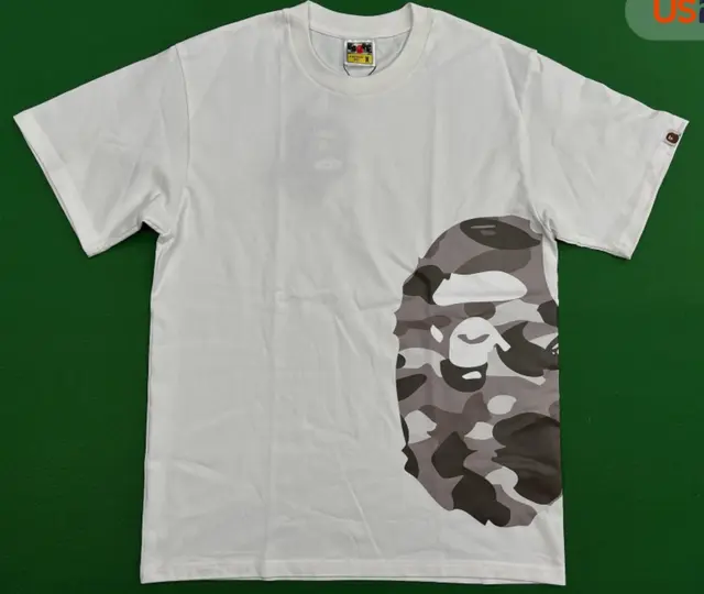 BAPE Camo Side Ape Head Tee Black