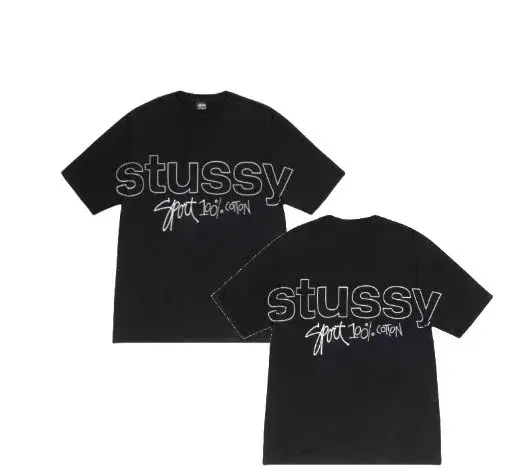 Stussy Sport T-Shirt Black