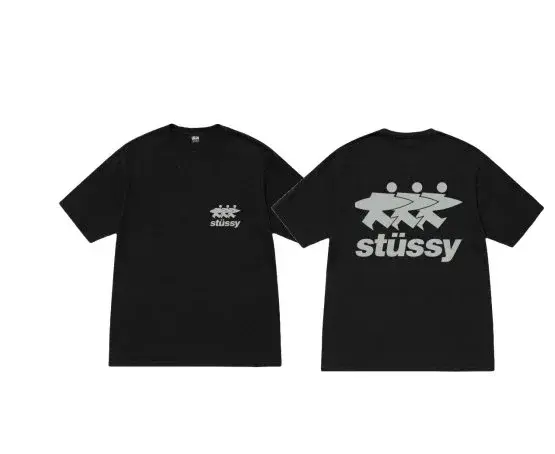 Stussy Graphic T-Shirt Black