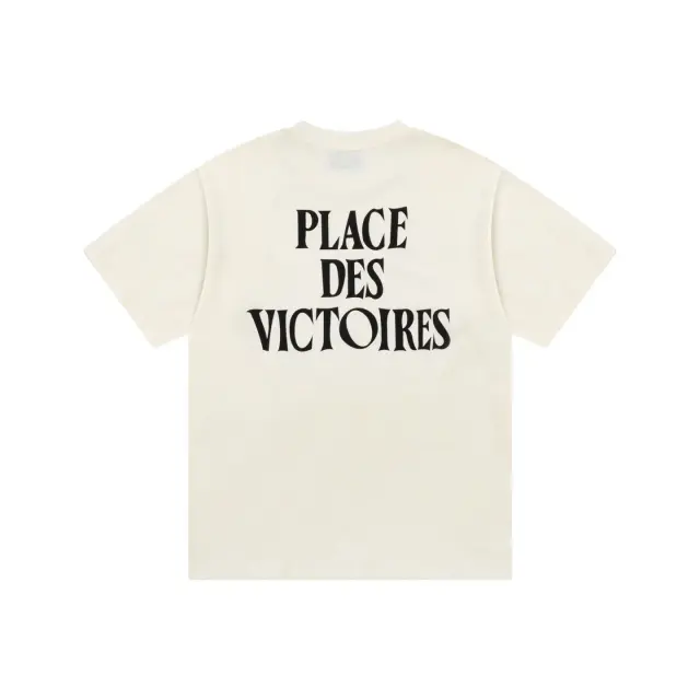 AMI Paris Place Des Victoires T-Shirt Off-White